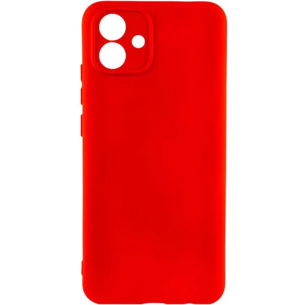 Чохол TPU GETMAN Liquid Silk Full Camera для Samsung Galaxy A08 / A07 4G / A07s — Червоний Чохол TPU GETMAN Liquid Silk Full Camera для Samsung Galaxy A08 / A07 4G / A07s — Червоний