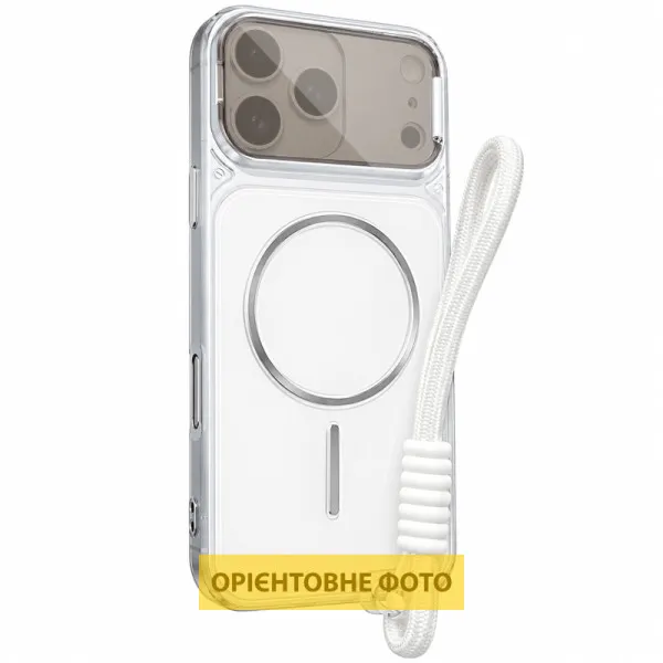 Чохол TPU+PC Pacific with Magnetic Fit and straps для Samsung Galaxy A08 / A07 4G / A07s — Білий — фото 1