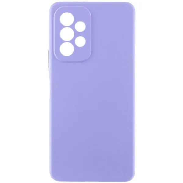 Чехол Silicone Cover Lakshmi Full Camera (AAA) для Samsung Galaxy A13 4G — Сиреневый — фото 1 Чехол Silicone Cover Lakshmi Full Camera (AAA) для Samsung Galaxy A13 4G — Сиреневый — фото 1