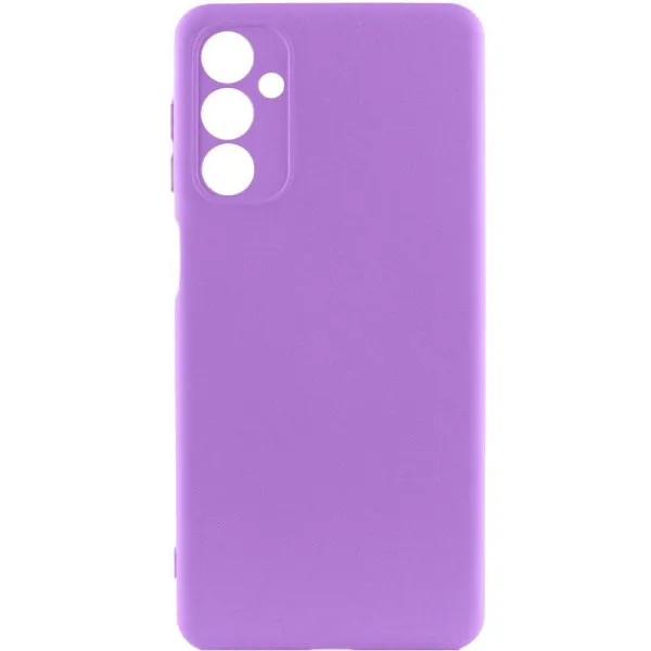 Чехол TPU GETMAN Liquid Silk Full Camera для Samsung Galaxy A14 4G/5G — Фиолетовый — фото 1 Чехол TPU GETMAN Liquid Silk Full Camera для Samsung Galaxy A14 4G/5G — Фиолетовый — фото 1