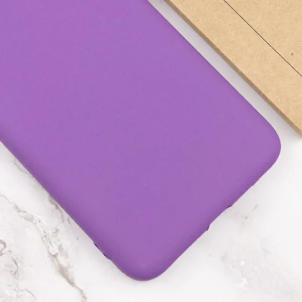 Чехол TPU GETMAN Liquid Silk Full Camera для Samsung Galaxy A14 4G/5G — Фиолетовый — фото 2 Чехол TPU GETMAN Liquid Silk Full Camera для Samsung Galaxy A14 4G/5G — Фиолетовый — фото 2
