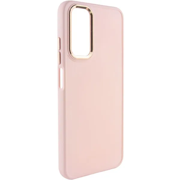TPU чехол Bonbon Metal Style для Samsung Galaxy A14 4G/5G — Розовый — фото 1