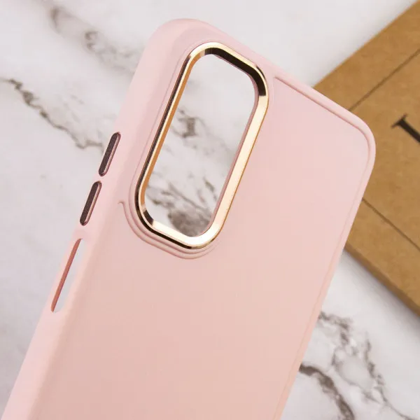 TPU чехол Bonbon Metal Style для Samsung Galaxy A14 4G/5G — Розовый — фото 5