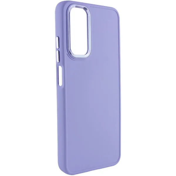 TPU чехол Bonbon Metal Style для Samsung Galaxy A14 4G/5G — Сиреневый — фото 1