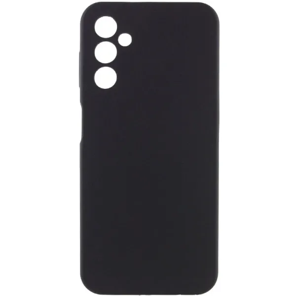 Чехол Silicone Cover Lakshmi Full Camera (AAA) для Samsung Galaxy A14 4G/5G — Черный — фото 1