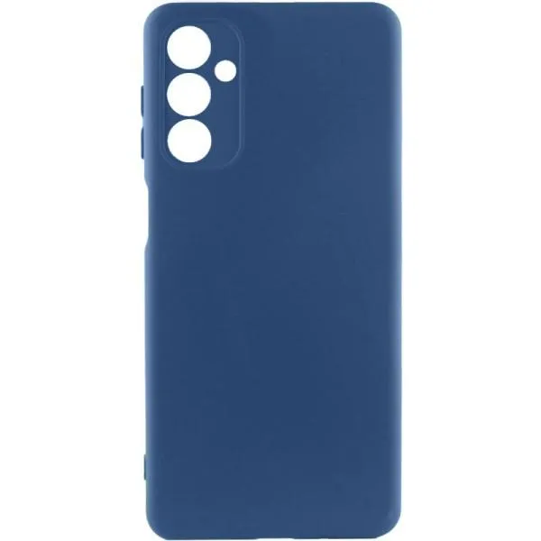 Чехол TPU GETMAN Liquid Silk Full Camera для Samsung Galaxy A15 4G/5G / M15 5G — Синий — фото 1 Чехол TPU GETMAN Liquid Silk Full Camera для Samsung Galaxy A15 4G/5G / M15 5G — Синий — фото 1