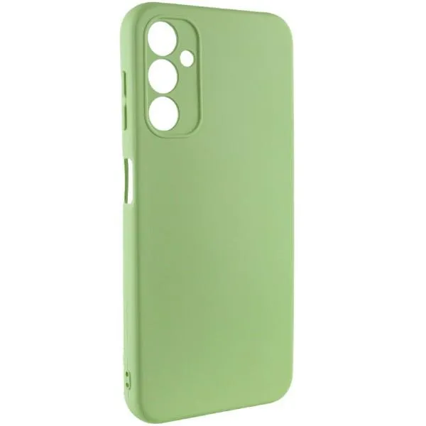 Чехол TPU GETMAN Liquid Silk Full Camera для Samsung Galaxy A15 4G/5G / M15 5G — Зеленый — фото 2
