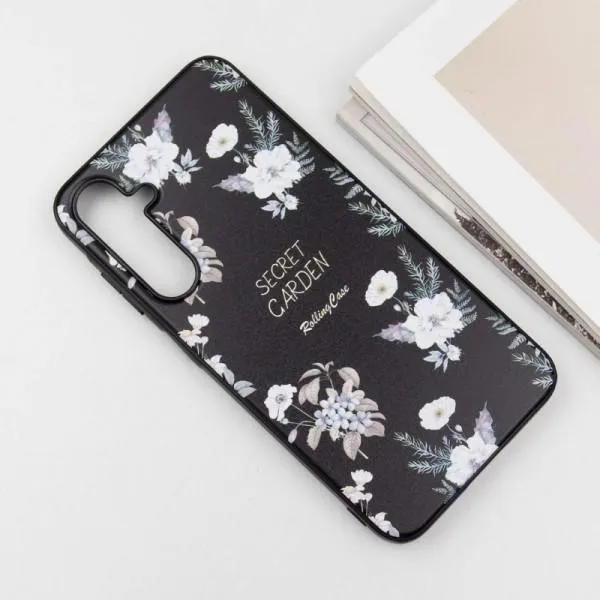 TPU+PC чехол Secret Garden для Samsung Galaxy A15 4G/5G — Черный — фото 3 TPU+PC чехол Secret Garden для Samsung Galaxy A15 4G/5G — Черный — фото 3