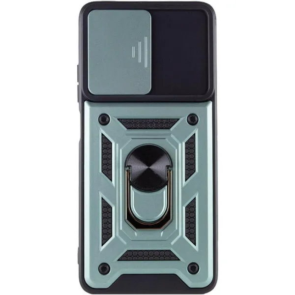 Чехол Ummi Camshield Serge Ring для Samsung Galaxy A15 4G/5G — Зеленый — фото 4 Чехол Ummi Camshield Serge Ring для Samsung Galaxy A15 4G/5G — Зеленый — фото 4