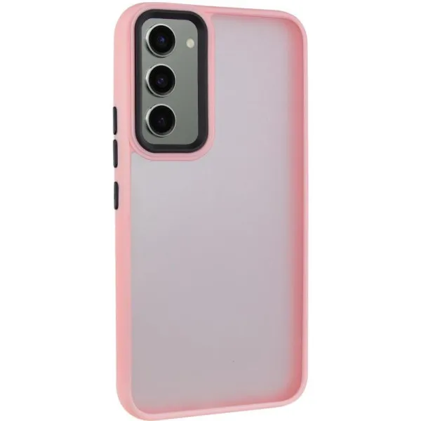 Чехол TPU+PC Lyon Frosted для Samsung Galaxy A15 4G/5G / M15 5G — Розовый — фото 1 Чехол TPU+PC Lyon Frosted для Samsung Galaxy A15 4G/5G / M15 5G — Розовый — фото 1