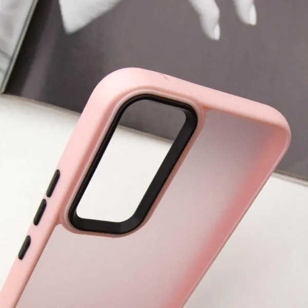 Чехол TPU+PC Lyon Frosted для Samsung Galaxy A15 4G/5G / M15 5G — Розовый — фото 4 Чехол TPU+PC Lyon Frosted для Samsung Galaxy A15 4G/5G / M15 5G — Розовый — фото 4