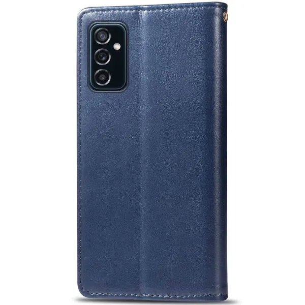 Кожаный чехол-книжка GETMAN Gallant (PU) для Samsung Galaxy A15 4G/5G / M15 5G — Синий — фото 3 Кожаный чехол-книжка GETMAN Gallant (PU) для Samsung Galaxy A15 4G/5G / M15 5G — Синий — фото 3