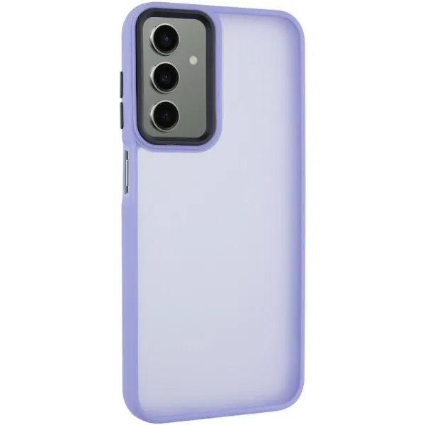 Чехол TPU+PC Lyon Frosted для Samsung Galaxy A15 4G/5G / M15 5G — Фиолетовый — фото 3 Чехол TPU+PC Lyon Frosted для Samsung Galaxy A15 4G/5G / M15 5G — Фиолетовый — фото 3