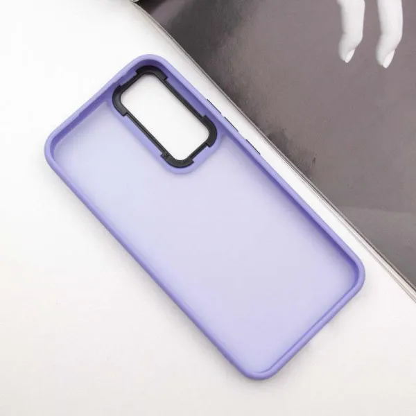 Чехол TPU+PC Lyon Frosted для Samsung Galaxy A15 4G/5G / M15 5G — Фиолетовый — фото 5 Чехол TPU+PC Lyon Frosted для Samsung Galaxy A15 4G/5G / M15 5G — Фиолетовый — фото 5