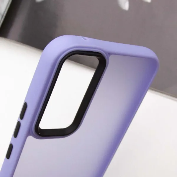 Чехол TPU+PC Lyon Frosted для Samsung Galaxy A15 4G/5G / M15 5G — Фиолетовый — фото 1 Чехол TPU+PC Lyon Frosted для Samsung Galaxy A15 4G/5G / M15 5G — Фиолетовый — фото 1