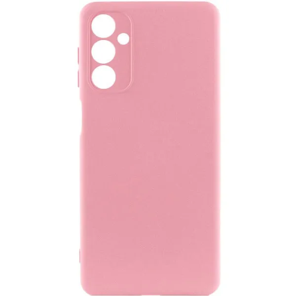 Чехол TPU GETMAN Liquid Silk Full Camera для Samsung Galaxy A18 / A17 — Розовый — фото 1 Чехол TPU GETMAN Liquid Silk Full Camera для Samsung Galaxy A18 / A17 — Розовый — фото 1