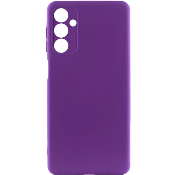 Чохол TPU GETMAN Liquid Silk Full Camera для Samsung Galaxy A18 / A17 — Фіолетовий — фото 1 Чохол TPU GETMAN Liquid Silk Full Camera для Samsung Galaxy A18 / A17 — Фіолетовий — фото 1
