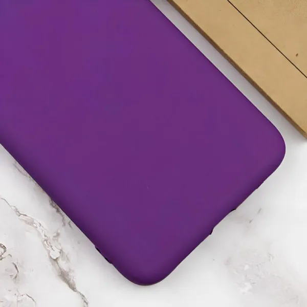 Чохол TPU GETMAN Liquid Silk Full Camera для Samsung Galaxy A18 / A17 — Фіолетовий — фото 2 Чохол TPU GETMAN Liquid Silk Full Camera для Samsung Galaxy A18 / A17 — Фіолетовий — фото 2