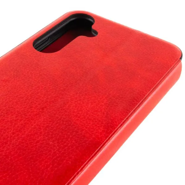 Кожаный чехол-книжка Belora для Samsung Galaxy A18 / A17 / A26 — Красный — фото 5 Кожаный чехол-книжка Belora для Samsung Galaxy A18 / A17 / A26 — Красный — фото 5