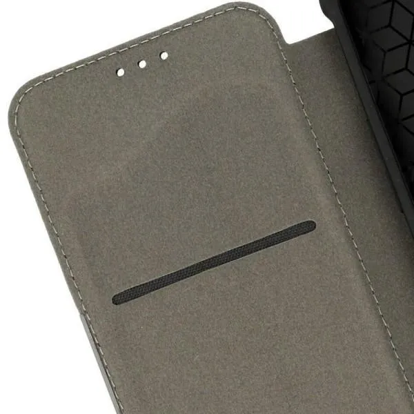 Кожаный чехол-книжка GETMAN Razor (PU) для Samsung Galaxy A25 5G — Красный — фото 5 Кожаный чехол-книжка GETMAN Razor (PU) для Samsung Galaxy A25 5G — Красный — фото 5