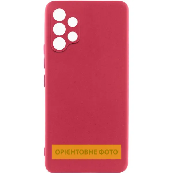 Чохол TPU GETMAN Liquid Silk Full Camera для Samsung Galaxy A26 5G — Червоний