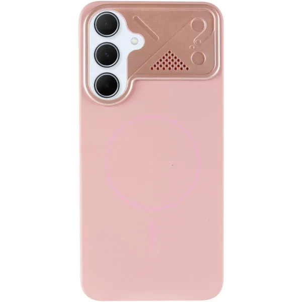 Чехол PC Synq with Magnetic Fit для Samsung Galaxy A27 — Розовый — фото 2 Чехол PC Synq with Magnetic Fit для Samsung Galaxy A27 — Розовый — фото 2