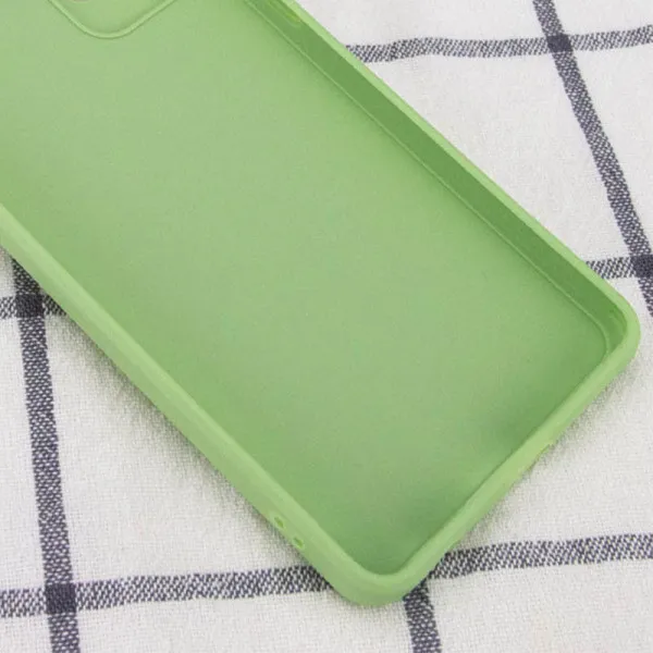 Силиконовый чехол Candy Full Camera для Samsung Galaxy A32 5G — Фисташковый — фото 1 Силиконовый чехол Candy Full Camera для Samsung Galaxy A32 5G — Фисташковый — фото 1