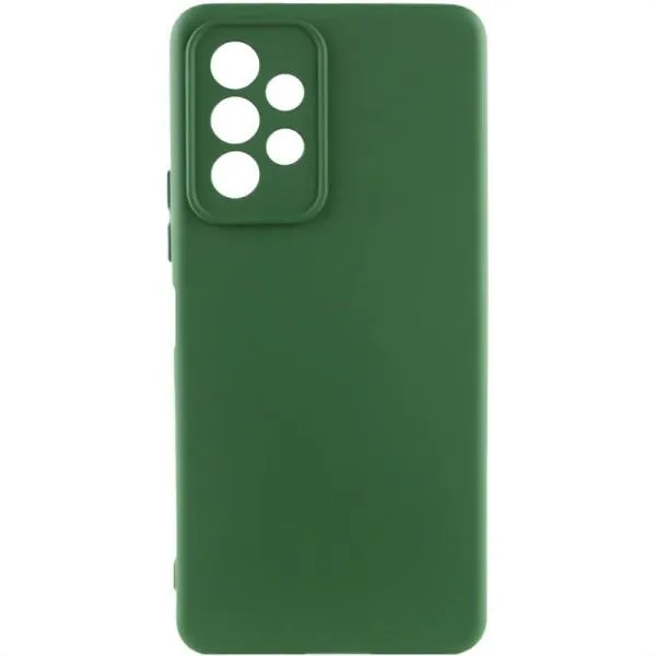 Чехол TPU GETMAN Liquid Silk Full Camera для Samsung Galaxy A33 5G — Зеленый — фото 1 Чехол TPU GETMAN Liquid Silk Full Camera для Samsung Galaxy A33 5G — Зеленый — фото 1