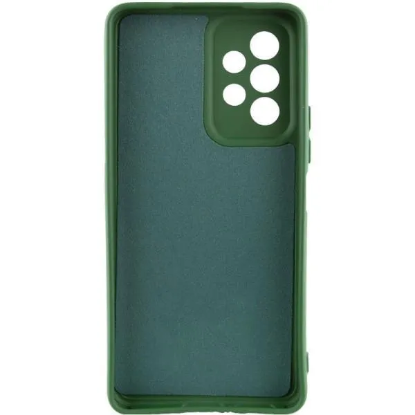 Чехол TPU GETMAN Liquid Silk Full Camera для Samsung Galaxy A33 5G — Зеленый — фото 2 Чехол TPU GETMAN Liquid Silk Full Camera для Samsung Galaxy A33 5G — Зеленый — фото 2