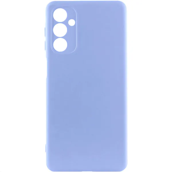Чехол TPU GETMAN Liquid Silk Full Camera для Samsung Galaxy A34 5G — Сиреневый Чехол TPU GETMAN Liquid Silk Full Camera для Samsung Galaxy A34 5G — Сиреневый