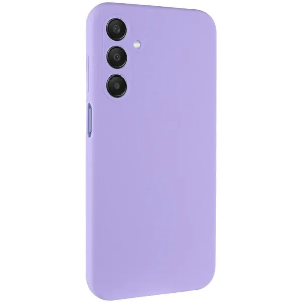 Чехол Silicone Cover Ummi Lakshmi Full Camera (AA) для Samsung Galaxy A34 5G — Сиреневый — фото 1