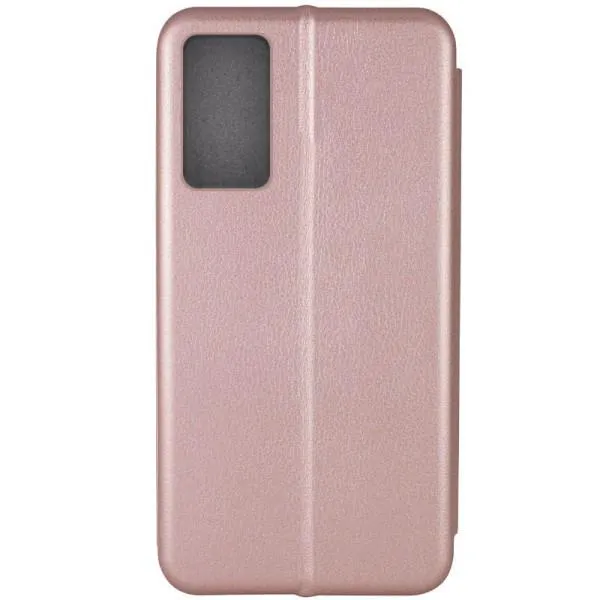 Кожаный чехол-книжка Classy для Samsung Galaxy A35 — Rose Gold — фото 2