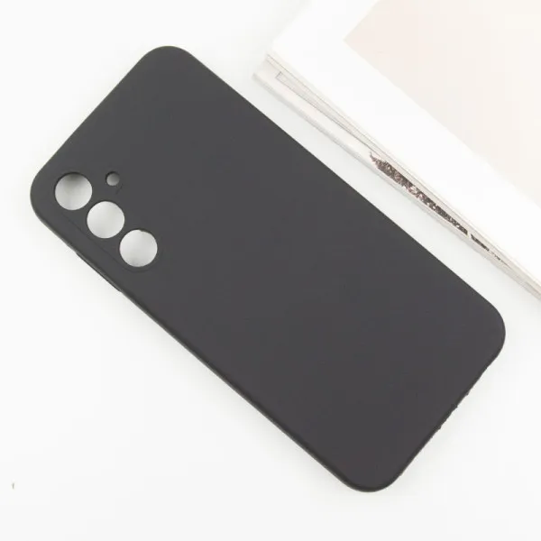 Чехол Silicone Cover Lakshmi Full Camera (AAA) для Samsung Galaxy A35 — Черный — фото 5 Чехол Silicone Cover Lakshmi Full Camera (AAA) для Samsung Galaxy A35 — Черный — фото 5