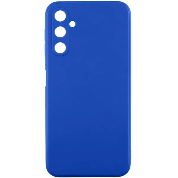 Силиконовый чехол Candy Full Camera для Samsung Galaxy A37 5G — Синий