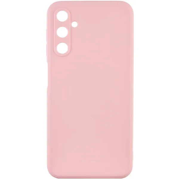 Силиконовый чехол Candy Full Camera для Samsung Galaxy A37 5G — Розовый