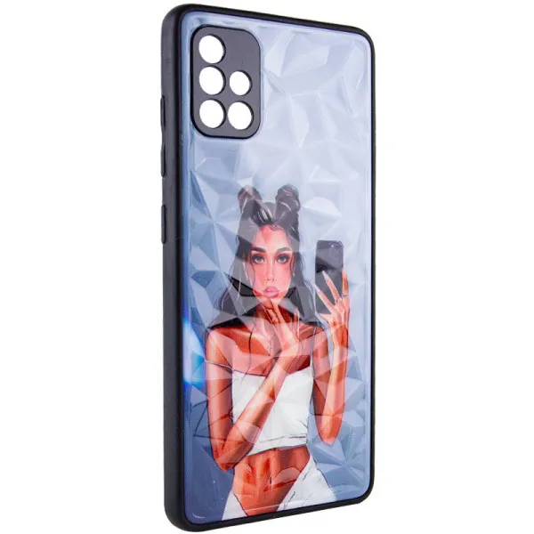 TPU+PC чехол Prisma Ladies для Samsung Galaxy A51 — Black in White — фото 1 TPU+PC чехол Prisma Ladies для Samsung Galaxy A51 — Black in White — фото 1