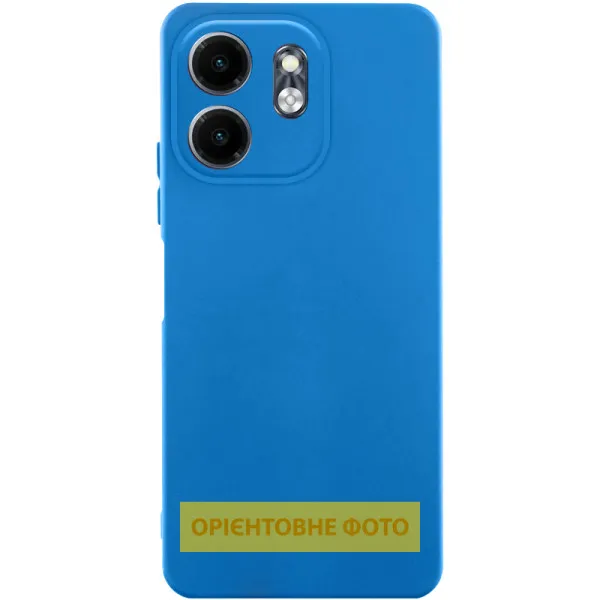 Чехол TPU GETMAN Liquid Silk Full Camera для Samsung Galaxy A53 5G — Синий Чехол TPU GETMAN Liquid Silk Full Camera для Samsung Galaxy A53 5G — Синий