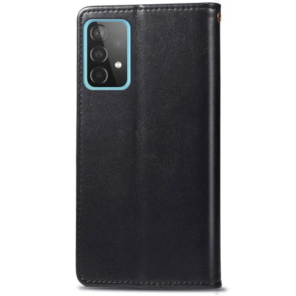 Шкіряний чохол-книжка GETMAN Gallant (PU) для Samsung Galaxy A53 5G — Чорний — фото 2 Шкіряний чохол-книжка GETMAN Gallant (PU) для Samsung Galaxy A53 5G — Чорний — фото 2