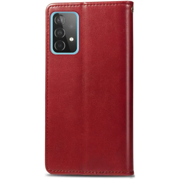 Кожаный чехол-книжка GETMAN Gallant (PU) для Samsung Galaxy A53 5G — Красный — фото 2 Кожаный чехол-книжка GETMAN Gallant (PU) для Samsung Galaxy A53 5G — Красный — фото 2