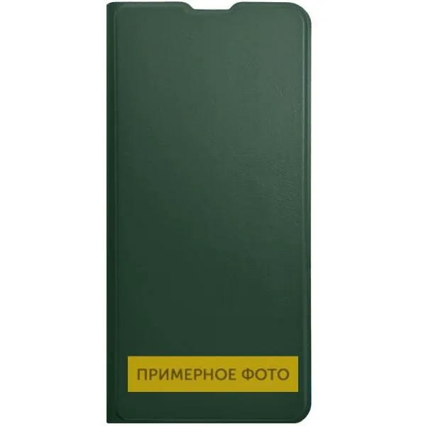 Кожаный чехол-книжка GETMAN Elegant (PU) для Samsung Galaxy A54 5G — Зеленый — фото 1 Кожаный чехол-книжка GETMAN Elegant (PU) для Samsung Galaxy A54 5G — Зеленый — фото 1