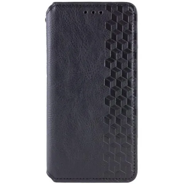 Кожаный чехол-книжка GETMAN Cubic (PU) для Samsung Galaxy A54 5G — Черный — фото 1 Кожаный чехол-книжка GETMAN Cubic (PU) для Samsung Galaxy A54 5G — Черный — фото 1