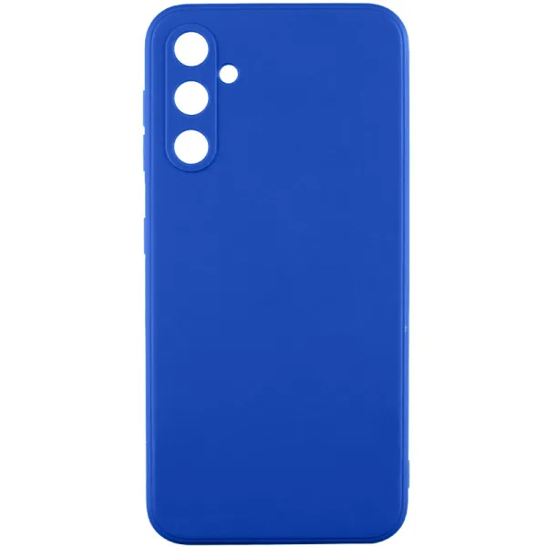 Силиконовый чехол Candy Full Camera для Samsung Galaxy A56 5G — Синий — фото 1