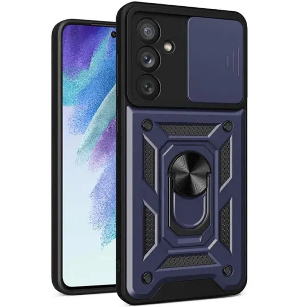 Чехол Ummi Camshield Serge Ring для Samsung Galaxy A57 5G — Синий — фото 1 Чехол Ummi Camshield Serge Ring для Samsung Galaxy A57 5G — Синий — фото 1