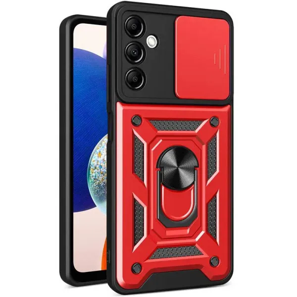 Чехол Ummi Camshield Serge Ring для Samsung Galaxy M23 5G / M13 4G — Красный — фото 1 Чехол Ummi Camshield Serge Ring для Samsung Galaxy M23 5G / M13 4G — Красный — фото 1