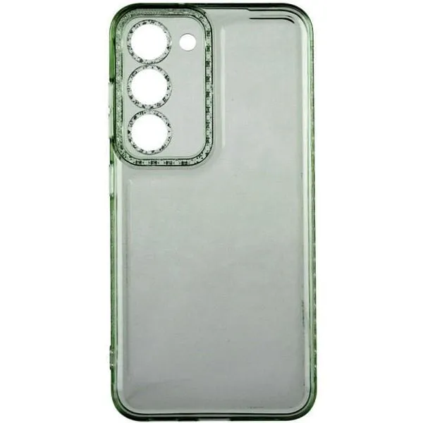Чехол TPU Starfall Clear для Samsung Galaxy S22+ — Зеленый — фото 2 Чехол TPU Starfall Clear для Samsung Galaxy S22+ — Зеленый — фото 2