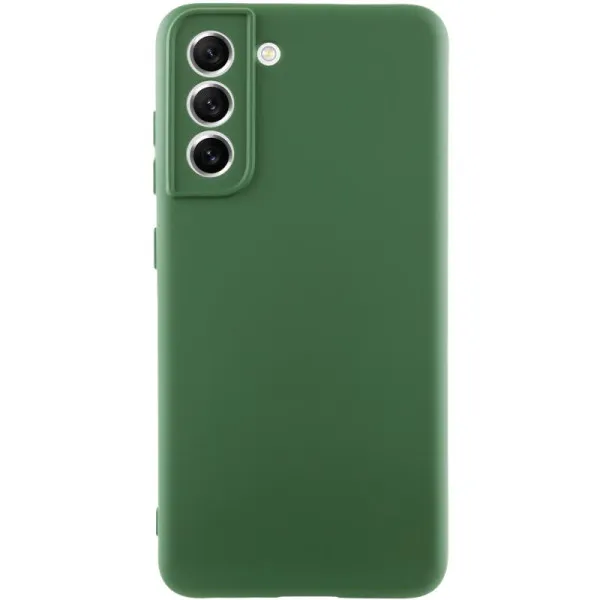 Чехол TPU GETMAN Liquid Silk Full Camera для Samsung Galaxy S22+ — Зеленый — фото 1 Чехол TPU GETMAN Liquid Silk Full Camera для Samsung Galaxy S22+ — Зеленый — фото 1