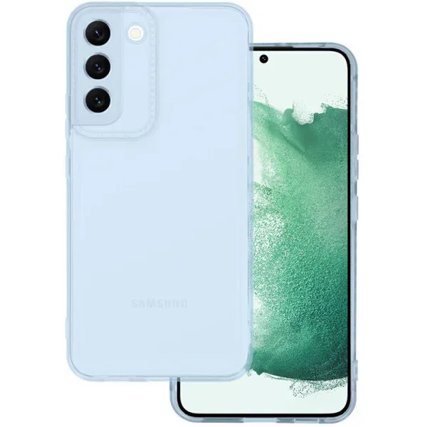 Чехол TPU Starfall Clear для Samsung Galaxy S22+ — Голубой — фото 2 Чехол TPU Starfall Clear для Samsung Galaxy S22+ — Голубой — фото 2