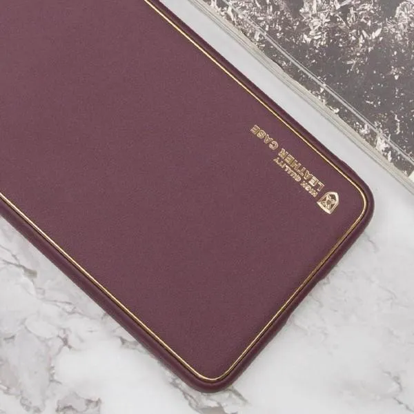 Кожаный чехол Xshield для Samsung Galaxy S23 FE — Бордовый — фото 3 Кожаный чехол Xshield для Samsung Galaxy S23 FE — Бордовый — фото 3