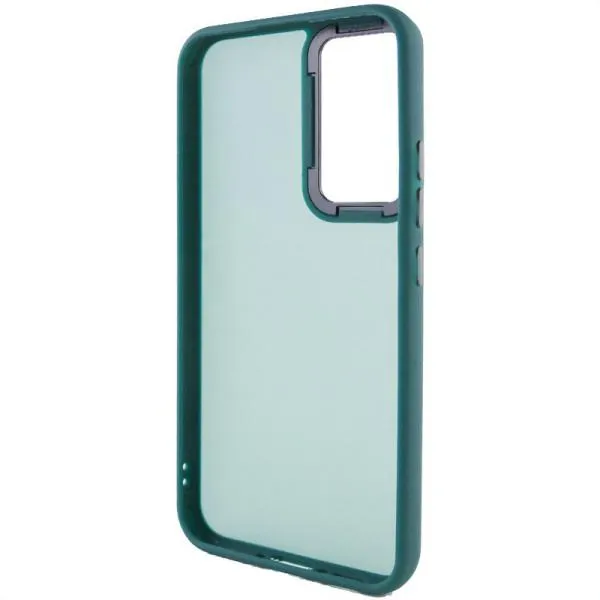 Чехол TPU+PC Lyon Frosted для Samsung Galaxy S23 FE — Зеленый — фото 3 Чехол TPU+PC Lyon Frosted для Samsung Galaxy S23 FE — Зеленый — фото 3