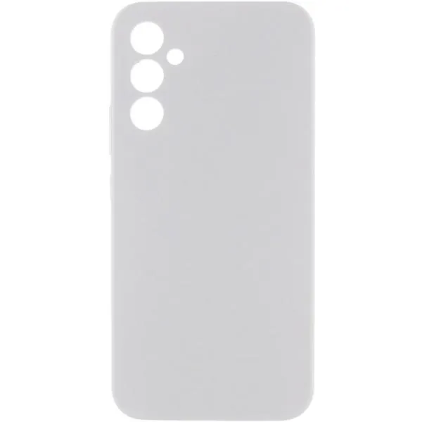 Чехол Silicone Cover Lakshmi Full Camera (AAA) для Samsung Galaxy S23 FE — Белый Чехол Silicone Cover Lakshmi Full Camera (AAA) для Samsung Galaxy S23 FE — Белый